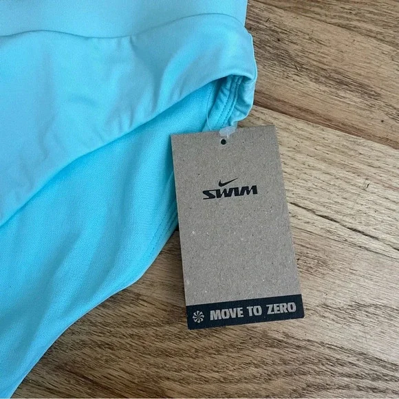 Nike Women’s Blue High Waisted Swim Suit Bottom Sz XXL NWT - Picture 2 of 5